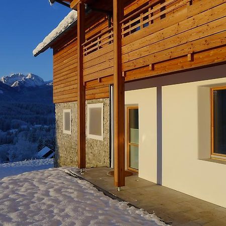 Апартаменты Der Weber - Haus Der Zukunft Хермагор Экстерьер фото