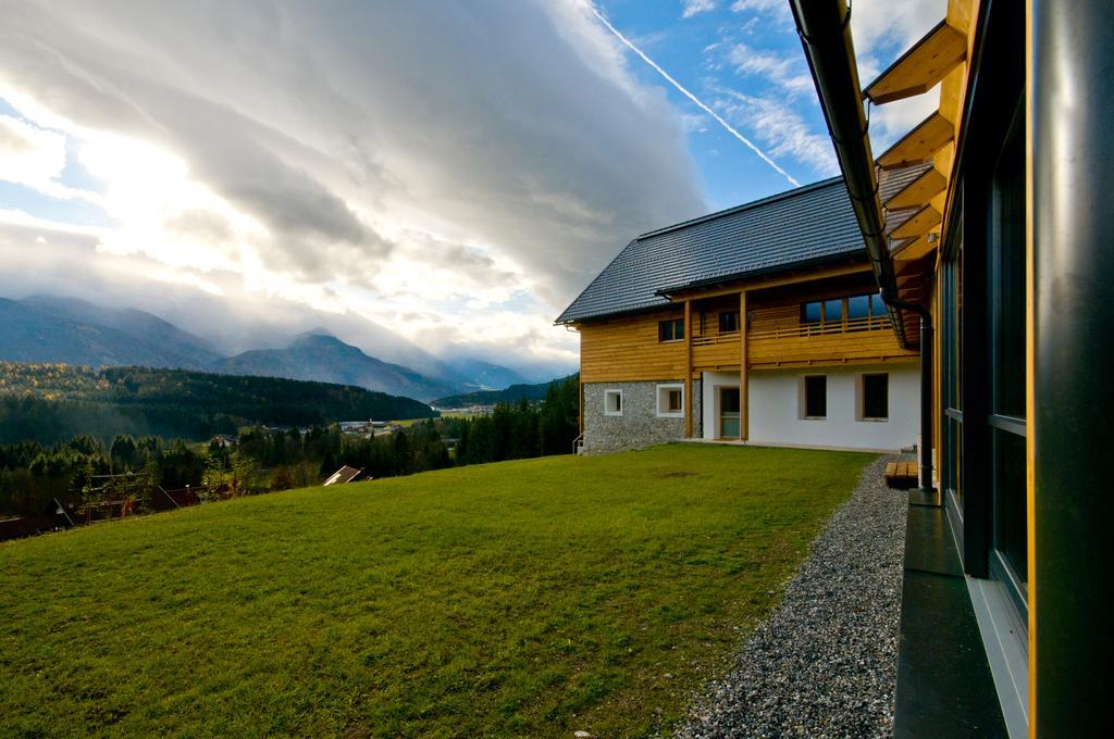 Апартаменты Der Weber - Haus Der Zukunft Хермагор Экстерьер фото