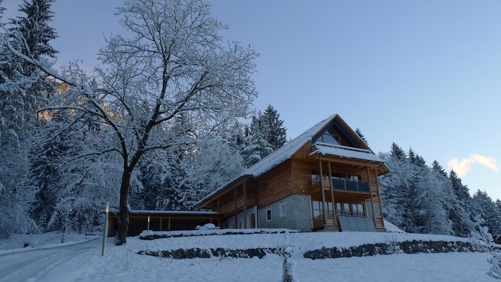 Апартаменты Der Weber - Haus Der Zukunft Хермагор Экстерьер фото