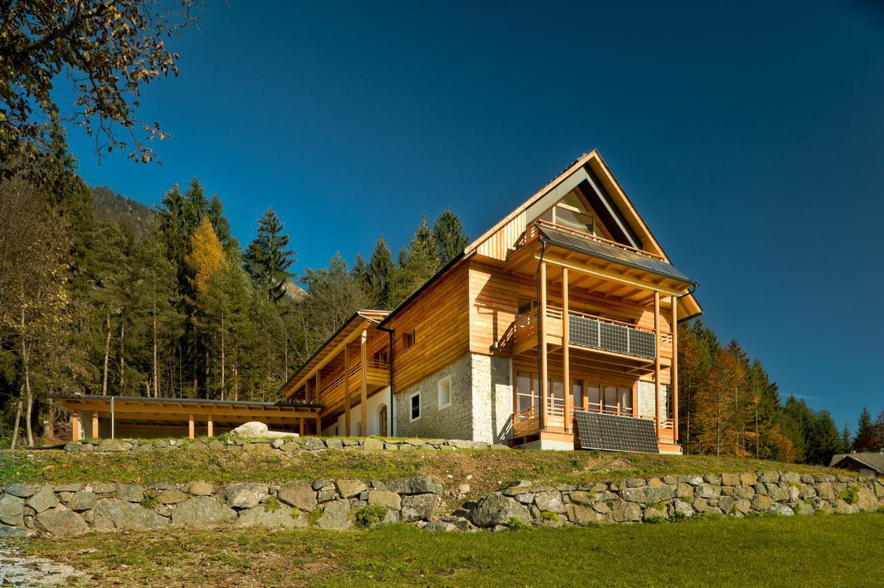 Апартаменты Der Weber - Haus Der Zukunft Хермагор Экстерьер фото